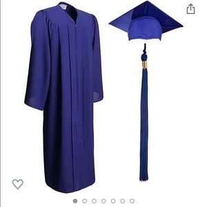 NWT Unisex, Graduation Gown, Cap and Tassel Set